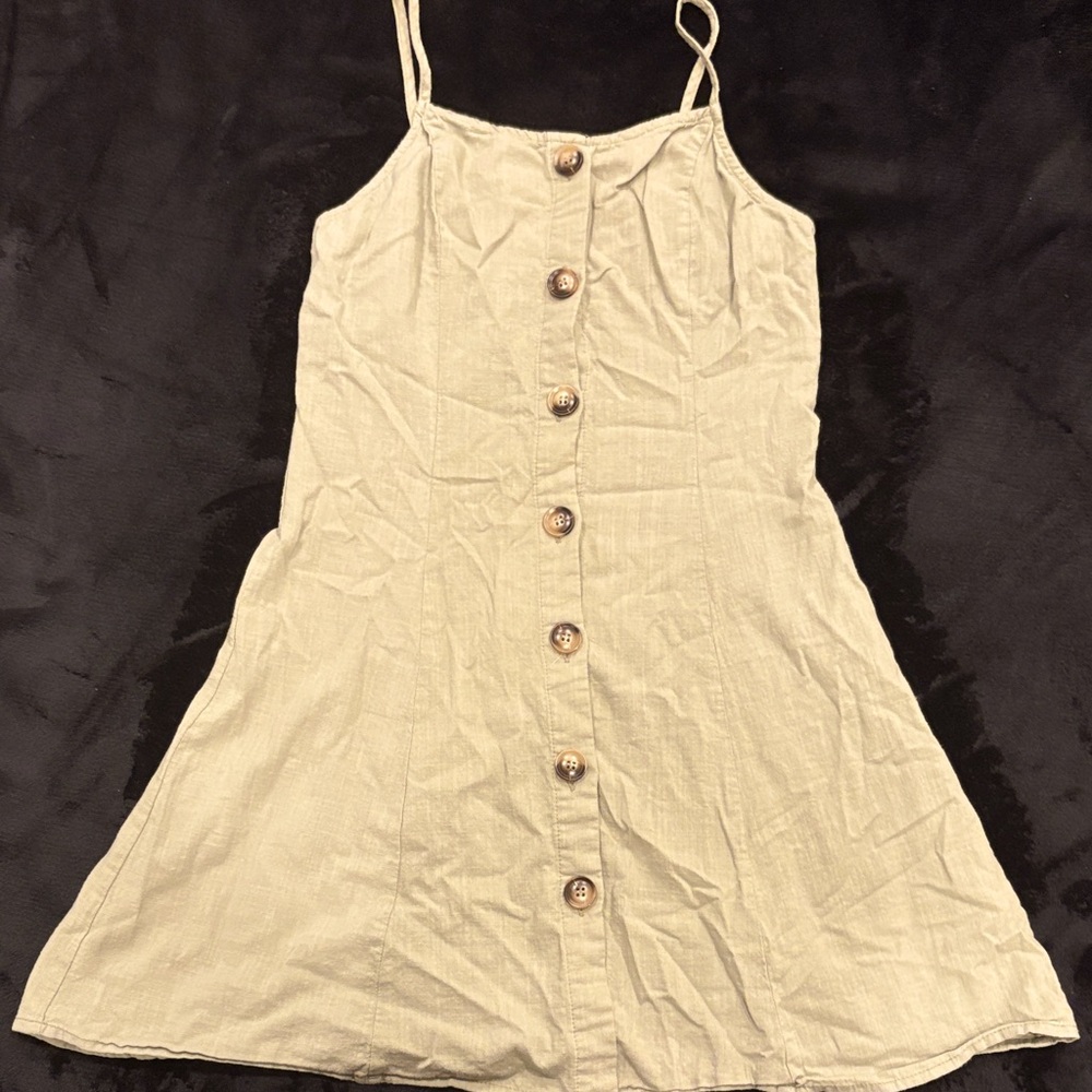 SHEIN Button-Down Mini Dress